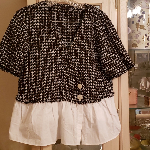 Zara Tops - Peplum top